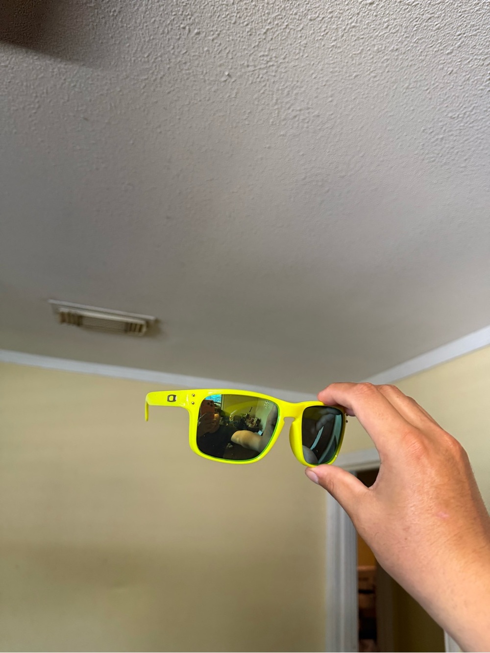 Neon Yellow Fashion Sunglasses Oakley